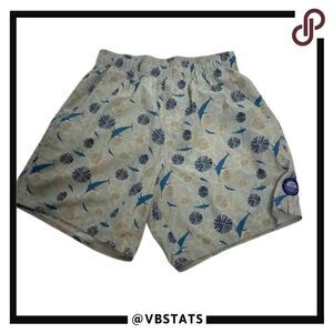 AFTCO Small Sage-Royal-Green‎ Sea Life Print Hybrids in Size Small